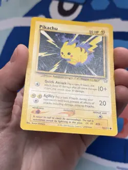 Pikachu 70/111 - HP condition - Pokemon Neo Genesis Unlimited Common - Image 2