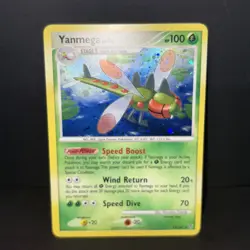Yanmega HOLO 14/147 - Pokemon 2009 Platinum Supreme Victors Holo Rare - LP - Image 1