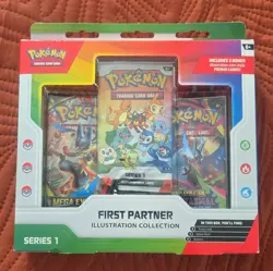 POKEMON TCG FIRST PARTNER SERIES 1 ILLUSTRATION COLLECTION SEALED BOX - Image 1