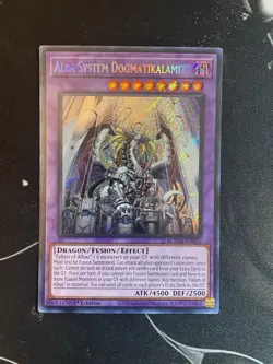 Yugioh Alba System Dogmatikalamity BLMM-EN0 1st Edition Secret Rare NM - Image 1