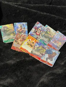 One Piece Card Game Starter Deck Ex Luffy And Ace Bonus Pack Cards Lot Of 9 🔥 - Image 1