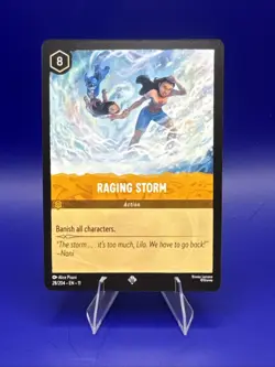 Disney Lorcana Raging Storm 28/203 NM Winterspell - Image 1