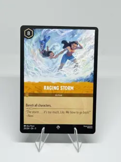 28/204 LORCANA NORMAL RAGING STORM WINTERSPELL - SET 11 - SUPER RARE NM - Image 1
