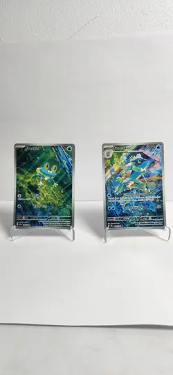 Pokemon TCG Froakie 088/086 & Frogadier 089/086 IR Chaos Rising Bundle NM/M - Image 1