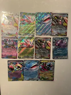 Pokemon TCG 11-Card Lot EX/ Double Rare Pitch Black - NM - Image 1