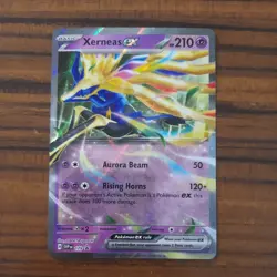 Xerneas ex SVP 179 Pokemon TCG Scarlet & Violet Black Star Promo Holo N/M - Image 1