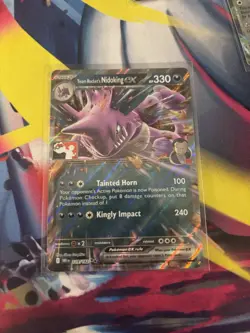 Team Rocket's Nidoking ex - Play! Prize Pack Series - Holo ex - Pokemon TCG - NM - Image 1