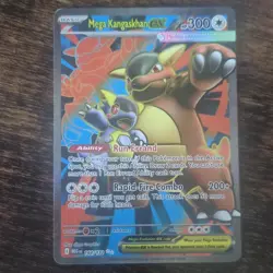 Pokemon TCG Mega Kangaskhan ex 164/132 Ultra Rare Mega Evolution NM - Image 1