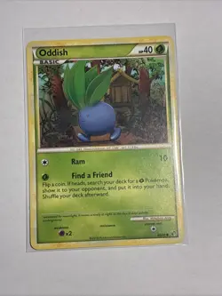 Pokemon TCG Oddish Undaunted 60/90 Regular Common - Image 1
