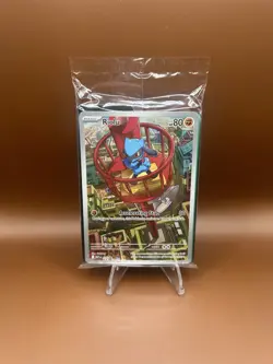 Pokemon TCG Mega Evolutions Black Star Promo Riolu MEP010 - NM *Sealed* - Image 1