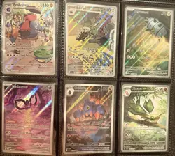 6 NM Pokemon Illustration Rare Card Lot - Image 1