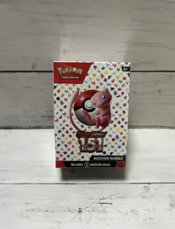 Pokemon TCG Scarlet & Violet 151 Booster Bundle Sealed New (packs of 6) - Image 1