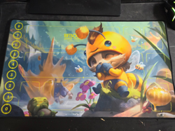 Riftbound custom playmat teemo Beemo origins League of Legends TCG gaming mat - Image 1