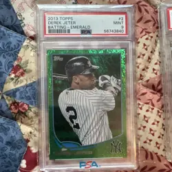 PSA Graded Topps Yankees 4 Card Lot Jeter Judge Dominguez 🔥🔥🔥🔥 - Image 2