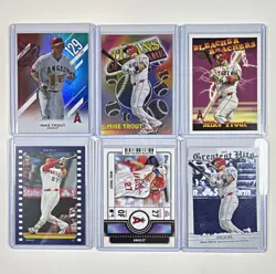 Mike Trout Angels 2026 Topps/Heritage Inserts 6-Card Lot - Image 1