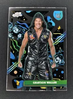 2026 Topps Cosmic Chrome WWE #144 GRAYSON WALLER Base Card - Image 1