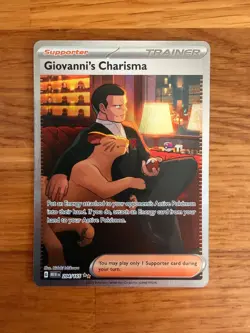 Giovanni's Charisma 204/165 Sv: Scarlet & Violet 151 Holo - Image 1