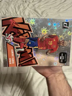 Panini Donruss Oversized Kaboom! Lamine Yamal Spain #12 2025-26 Soccer Card - Image 4