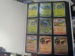 Pokemon 151 Complete Master Base & Reverse Holo Set 1-165 With Binder 318 cards - Image 1