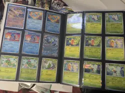 Pokemon 151 Complete Master Base & Reverse Holo Set 1-165 With Binder 318 cards - Image 2