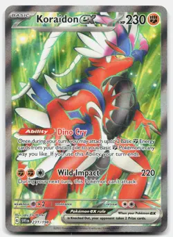 Koraidon ex - NM Near Mint - SVI Scarlet & Violet # 231 - PKMN Pokemon Card - Image 1