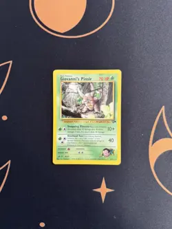 Pokemon TCG Giovanni’s Pinsir 24/132 Gym Challenge Regular Rare Unlimited - Image 1
