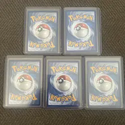 Pokemon TCG 5-Card Lot Eternatus V, Litleo, Dedenne, Type Null, Meowth - Image 2