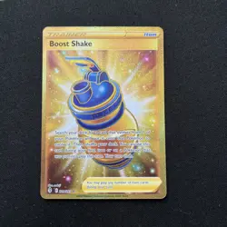 Evolving Skies - Boost Shake 229/203 Secret Hyper Rare Pokemon Card Gold - Image 1