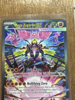 Mega Zygarde EX Pokemon TCG Card PDR 120/088 Gaia Wave Nullifying Zero Basic - Image 2
