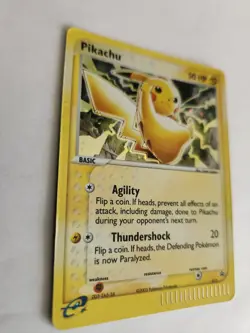 Pokemon Pikachu TCG Black Star Promo Holo Card #012 2003 - Image 3