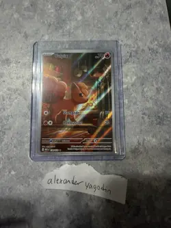 Pokemon TCG Mega Evolution Full Art Vulpix Card 138/132 - Image 1