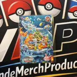 Rare Full Art Pokemon Christmas Collectoons Card Buizel And Friends Low Pop (B) - Image 1
