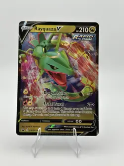 Rayquaza V SWSH147 Sword & Shield Promo Pokemon English Card NM - Image 1