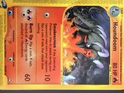 Houndoom 14/147 Aquapolis Set Non-Holo Rare Vintage Pokemon Card e-Reader NM - Image 3
