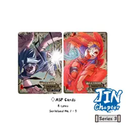 KAYOU NARUTO Collector Box Chapter Jin | 5 Jin3 Packs & Promo Card | US Version - Image 3