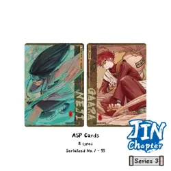 KAYOU NARUTO Collector Box Chapter Jin | 5 Jin3 Packs & Promo Card | US Version - Image 4