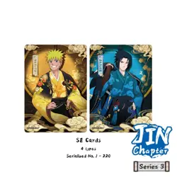 KAYOU NARUTO Collector Box Chapter Jin | 5 Jin3 Packs & Promo Card | US Version - Image 5