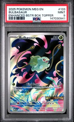 Bulbasaur - (Mega Evolution Stamped) 133/132 Miscellaneous Cards & Products Holo - Image 1