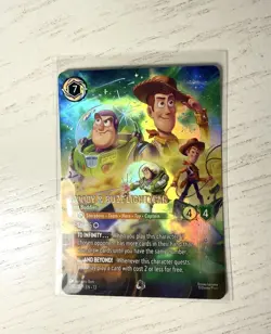 Lorcana Woody & Buzz Lightyear Best Buddies Enchanted #228 Attack of the Vine - Image 1