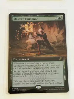 Master's Guidance Extended Art Avatar: The Last Airbender Eternal Foil 206 - Image 1