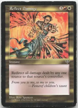 Reflect Damage - Mirage - Rare - Magic: The Gathering - Image 1