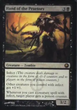 Hand of the Praetors - Scars of Mirrodin: #66, Magic: The Gathering Nm R27 - Image 1