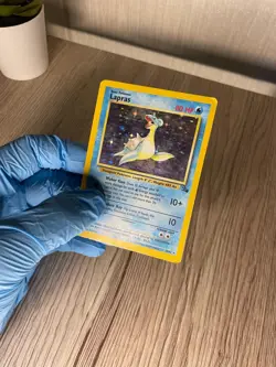 1999 Lapras 10/62 - Cosmos Holo Rare Fossil Pokemon + Mystery Card! Excellent! - Image 1