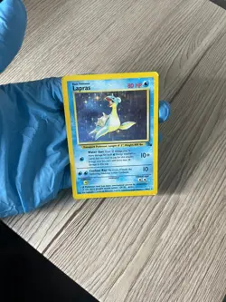 1999 Lapras 10/62 - Cosmos Holo Rare Fossil Pokemon + Mystery Card! Excellent! - Image 2