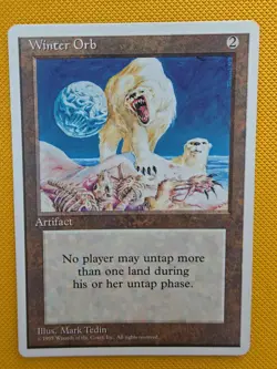 MTG Winter Orb Alternate 4th Edition Regular Rare - Image 1