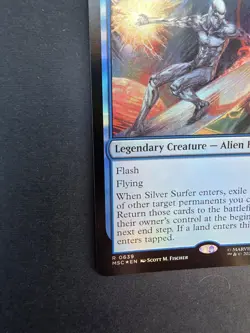 Silver Surfer, Cosmic Voyager Commander: Marvel Super Heroes Foil - Image 5