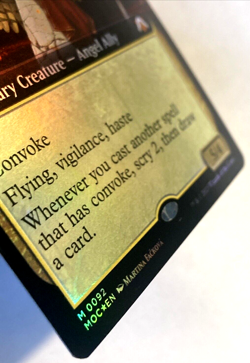MTG Kasla, the Broken Halo EXTENDED FOIL Commander March of the Machine 92 NM - Image 2