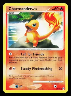 Charmander 59/99 Common Arceus Pokemon Card - Image 1