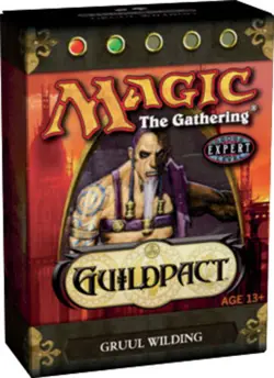 1x Gruul Wilding: Theme Deck: Guildpact: 653569064381 New Intro Decks, Starter, - Image 1
