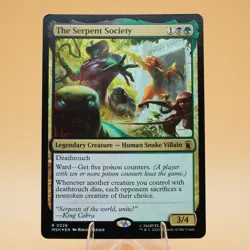 The Serpent Society | 226 | Foil | Rare | Marvel Super Heroes | MTG | 2026 - Image 1